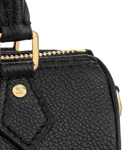 Donna Louis Vuitton Mini Bags | Nano Speedy Nero/Beige