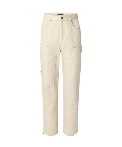 Uomo Louis Vuitton Pantaloni | Jeans Stile Workwear Con Motivo Monogram