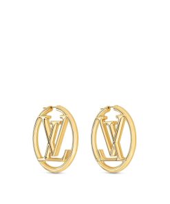 Donna Louis Vuitton Orecchini | Ecchini Ad Anello Louise Gm Or