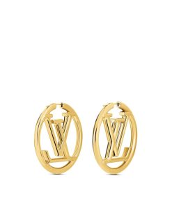 Donna Louis Vuitton Orecchini | Ecchini Ad Anello Louise Gm Or