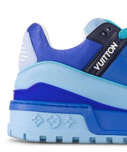 Uomo Louis Vuitton Sneakers | Sneaker Lv Trainer Maxi Blu