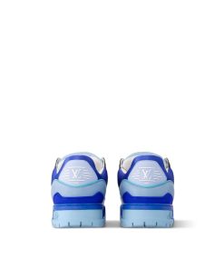 Uomo Louis Vuitton Sneakers | Sneaker Lv Trainer Maxi Blu