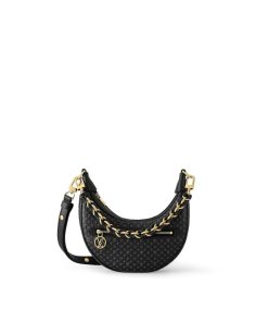 Donna Louis Vuitton Borse Con Catenella E Clutches | Borsa Loop Nero