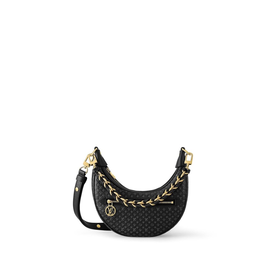 Donna Louis Vuitton Borse Con Catenella E Clutches | Borsa Loop Nero