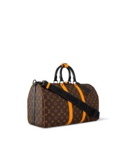 Uomo Louis Vuitton Icone Monogram | Keepall Bandouliere 45