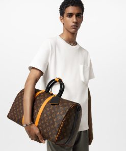 Uomo Louis Vuitton Icone Monogram | Keepall Bandouliere 45