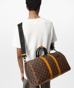 Uomo Louis Vuitton Icone Monogram | Keepall Bandouliere 45