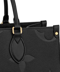 Donna Louis Vuitton Selezione Di Borse In Pelle | Borsa Onthego Mm Nero