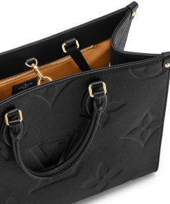 Donna Louis Vuitton Selezione Di Borse In Pelle | Borsa Onthego Mm Nero