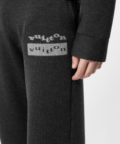 Uomo Louis Vuitton Pantaloni | Pantaloni Da Jogging Con Decoro