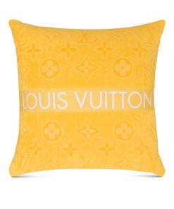 Donna Louis Vuitton Accessori Per La Casa | Cuscino Lvacation Giallo