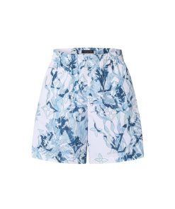 Uomo Louis Vuitton Costumi | Shorts Da Mare In Nylon Stampato