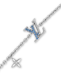 Donna Louis Vuitton Bracciali | Bracciale Lv Iconic Aquamarine