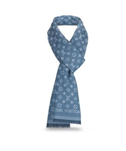 Uomo Louis Vuitton Sciarpe | Stola Monogram Essential Blu