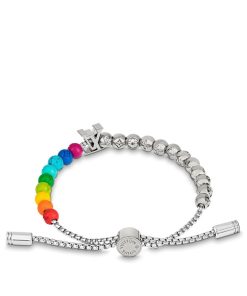 Uomo Louis Vuitton Bracciali | Bracciale Lv Beads Multicolore