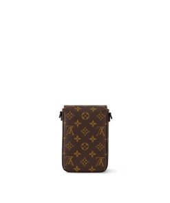 Uomo Louis Vuitton Icone Monogram | Portafoglio Indossabile S-Lock Vertical