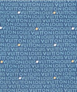 Uomo Louis Vuitton Cravatte E Fazzoletti Da Taschino | Cravatta Lv Signature Blu