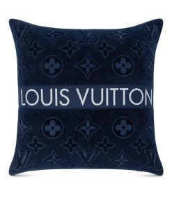 Donna Louis Vuitton Accessori Per La Casa | Cuscino Da Spiaggia Lvacation Blu Marine