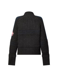 Donna Louis Vuitton Maglieria | Pullover Con Dettagli A Contrasto Charbon