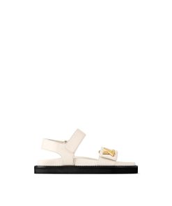 Donna Louis Vuitton Sandali E Espadrillas | Sandalo Basso Lv Sunset Ivory