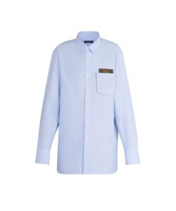 Uomo Louis Vuitton Camicie | Camicia Oxford Dna Ocean