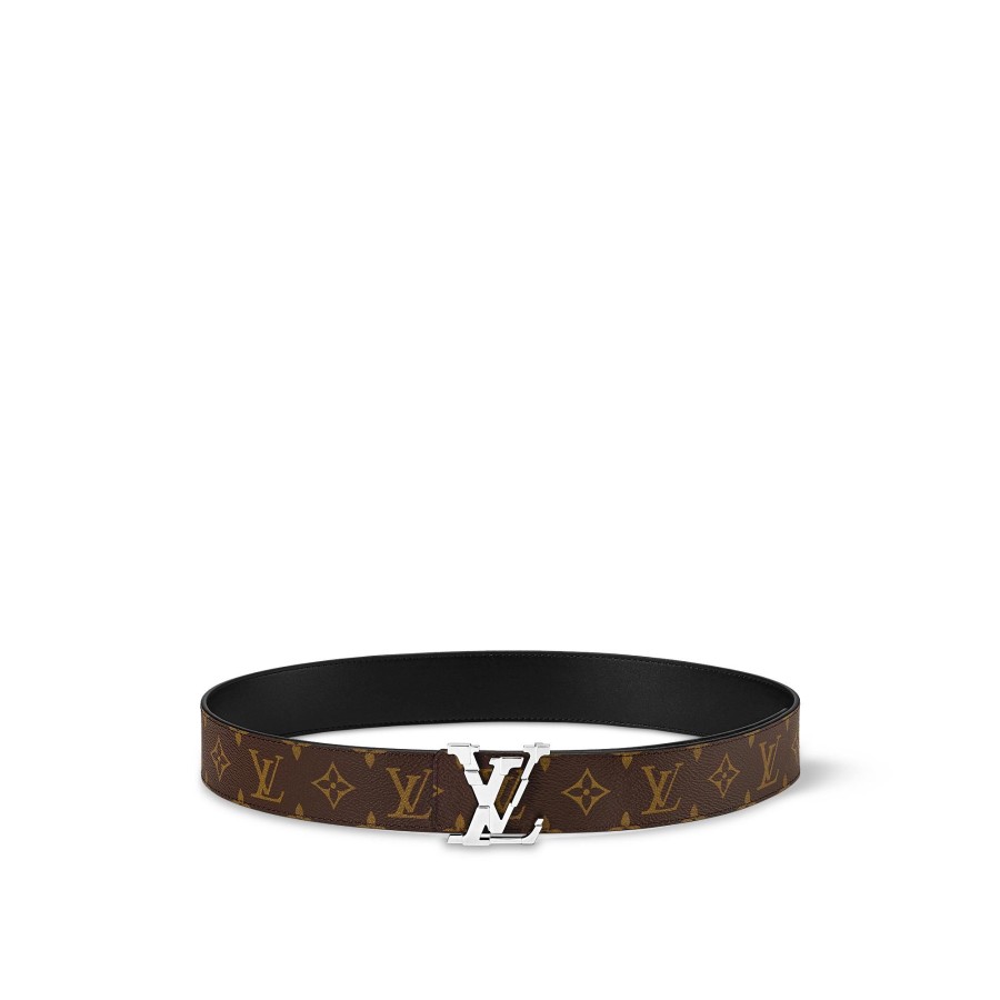 Uomo Louis Vuitton Cinture | Cintura Lv Pixel 40 Mm Reversibile Monogram