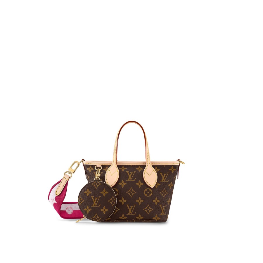 Donna Louis Vuitton Icone Monogram | Neverfull Bb Rosa Peonia