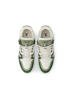 Uomo Louis Vuitton Sneakers | Sneaker Lv Trainer Kaki