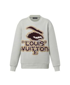 Uomo Louis Vuitton Maglieria E Felpe | Felpa In Cotone Ricamato