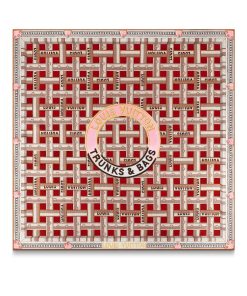 Donna Louis Vuitton Foulard In Seta E Bandeaux | Foulard Lv Details 90 Rouge