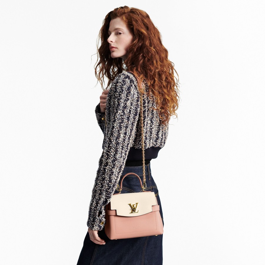 Donna Louis Vuitton Selezione Di Borse In Pelle | Borsa Lockme Ever Mini Rose Trianon/Quartz