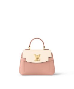 Donna Louis Vuitton Selezione Di Borse In Pelle | Borsa Lockme Ever Mini Rose Trianon/Quartz