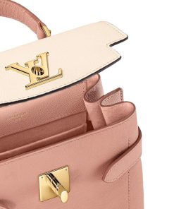 Donna Louis Vuitton Selezione Di Borse In Pelle | Borsa Lockme Ever Mini Rose Trianon/Quartz