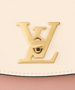 Donna Louis Vuitton Selezione Di Borse In Pelle | Borsa Lockme Ever Mini Rose Trianon/Quartz