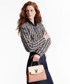 Donna Louis Vuitton Selezione Di Borse In Pelle | Borsa Lockme Ever Mini Rose Trianon/Quartz