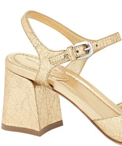 Donna Louis Vuitton Sandali E Espadrillas | Sandalo Lv Edge Oro