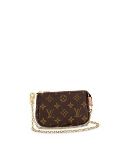 Donna Louis Vuitton Icone Monogram | Mini Pochette Accessoires Con Catenella