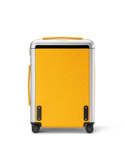 Uomo Louis Vuitton Valigie Con Rotelle | Trolley Horizon 55 Giallo