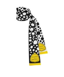 Donna Louis Vuitton Foulard In Seta E Bandeaux | Lv X Yk Bandeau Infinity Dots