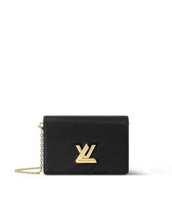 Donna Louis Vuitton Mini Bags | Portafoglio Twist Belt Con Catenella