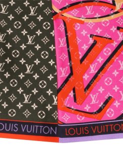 Donna Louis Vuitton Foulard In Seta E Bandeaux | Bandeau Planet Lv