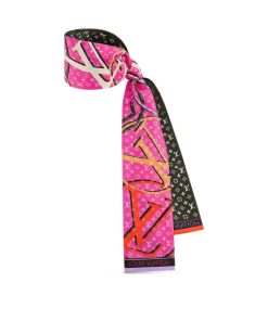 Donna Louis Vuitton Foulard In Seta E Bandeaux | Bandeau Planet Lv