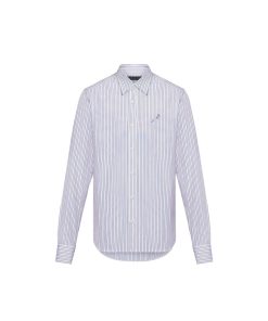 Uomo Louis Vuitton Camicie | Camicia A Maniche Lunghe In Fil Coupe Lvse