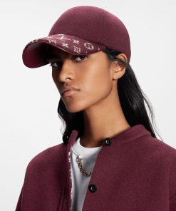 Donna Louis Vuitton Cappelli E Guanti | Cappello Endless Burgundy