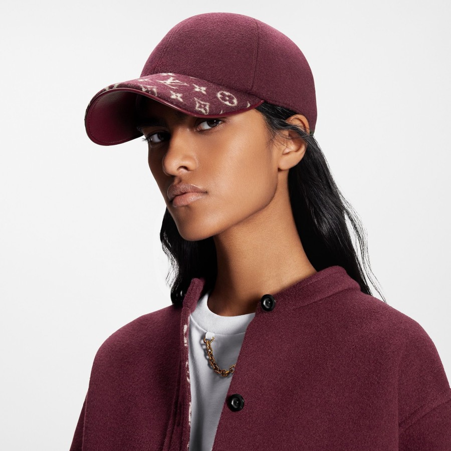 Donna Louis Vuitton Cappelli E Guanti | Cappello Endless Burgundy