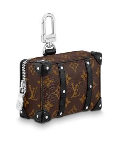 Uomo Louis Vuitton Portachiavi E Charms Per Borse | Charm Per Borse Monogram Soft Trunk Pouch