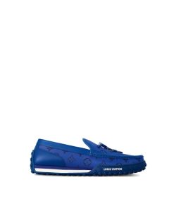 Uomo Louis Vuitton Mocassini | Mocassino Lv Racer Blu