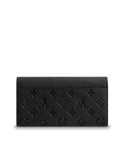 Donna Louis Vuitton Portafogli | Portafoglio Sarah Nero