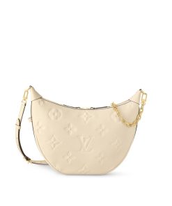 Donna Louis Vuitton Selezione Di Borse In Pelle | Borsa Loop Hobo Crema