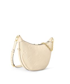 Donna Louis Vuitton Selezione Di Borse In Pelle | Borsa Loop Hobo Crema